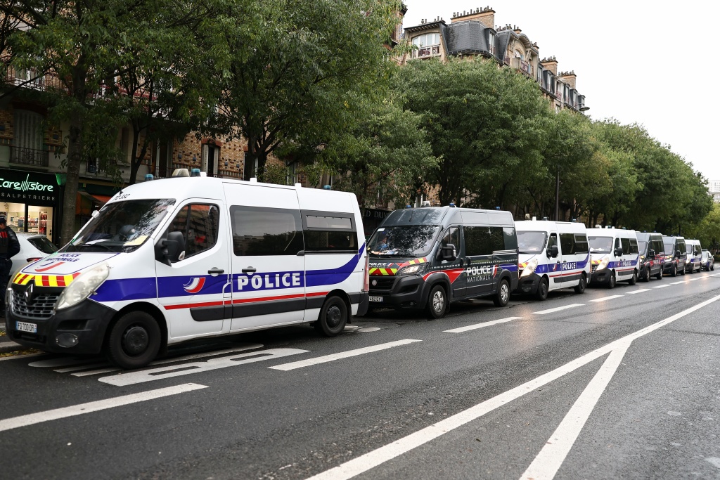 Police deployed massively in Paris and other cities — Sameer AL-DOUMY / AFP