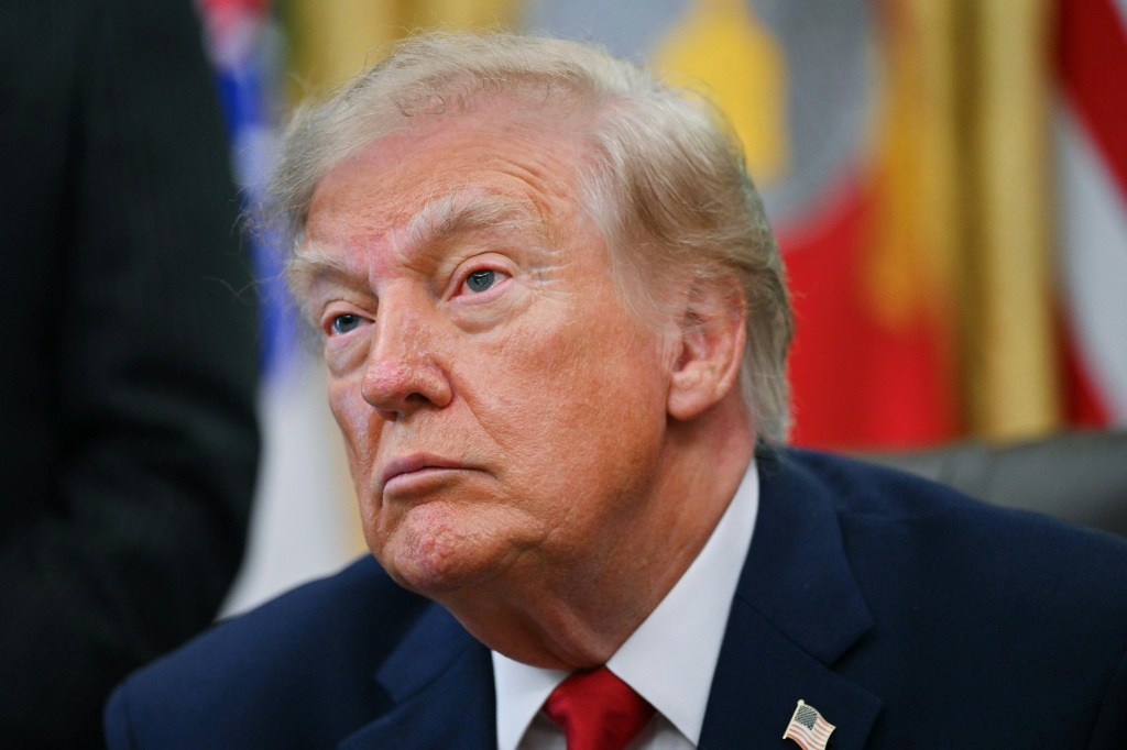 President Donald Trump said Sunday that Russia and Ukraine had agreed to a energy ceasefire without elaborating — Alex WROBLEWSKI / AFP