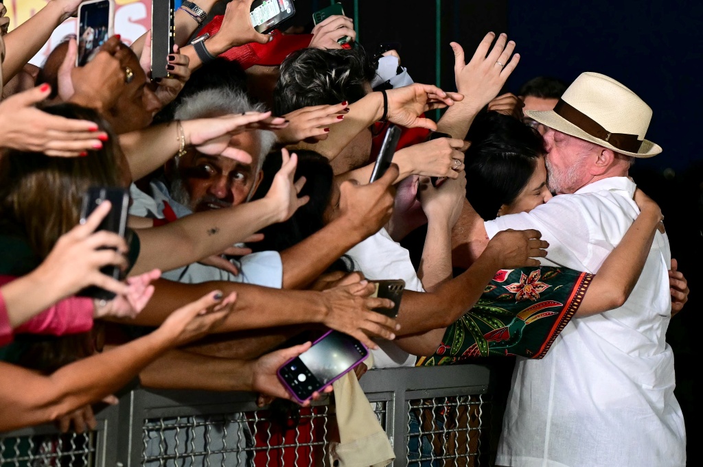 Brazil's President Luiz Inacio Lula da Silva won the election with 51.8 percent of the vote — Pablo PORCIUNCULA / AFP