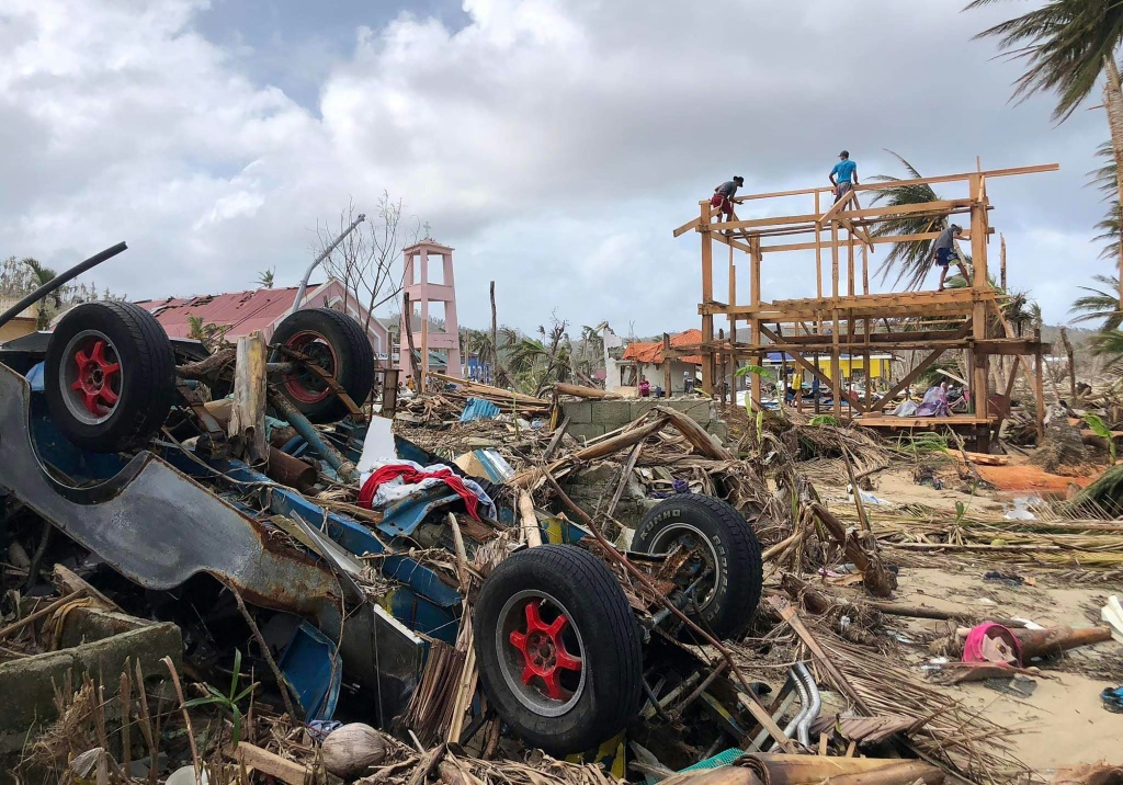 In December 2021, Typhoon Rai, known locally as Odette, devastated several islands — Roel CATOTO / AFP