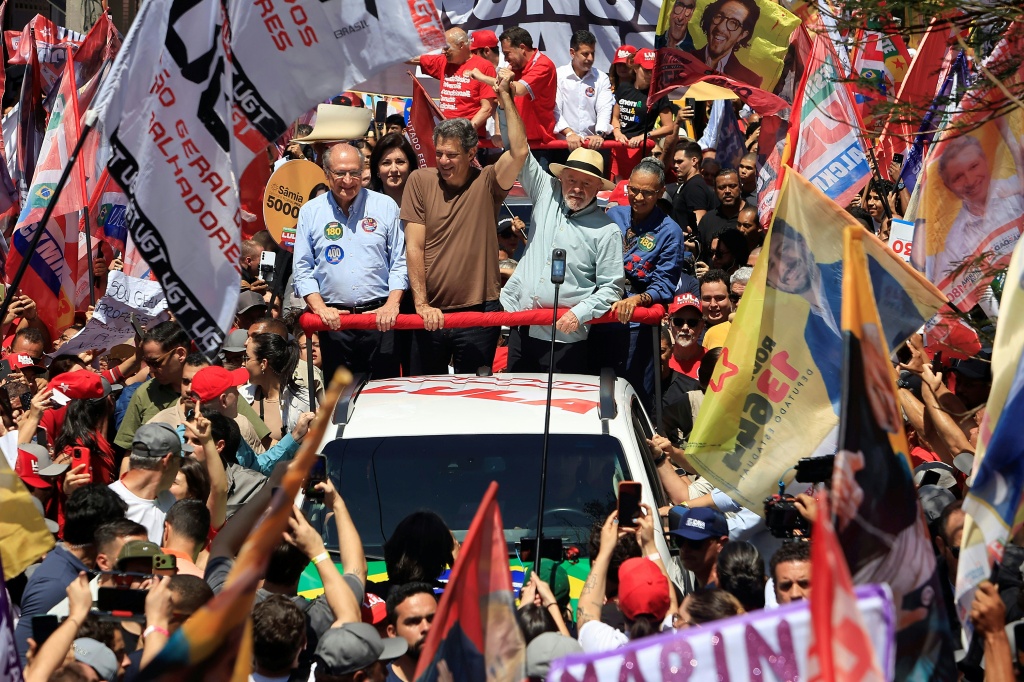 If he loses in October, Lula would leave office without the triumphant finale he seeks, but with an enduring legacy — Miguel SCHINCARIOL / AFP