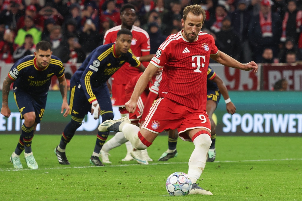 Harry Kane has set goalscoring records for Bayern Munich, Tottenham and England — Karl-Josef HILDENBRAND / AFP