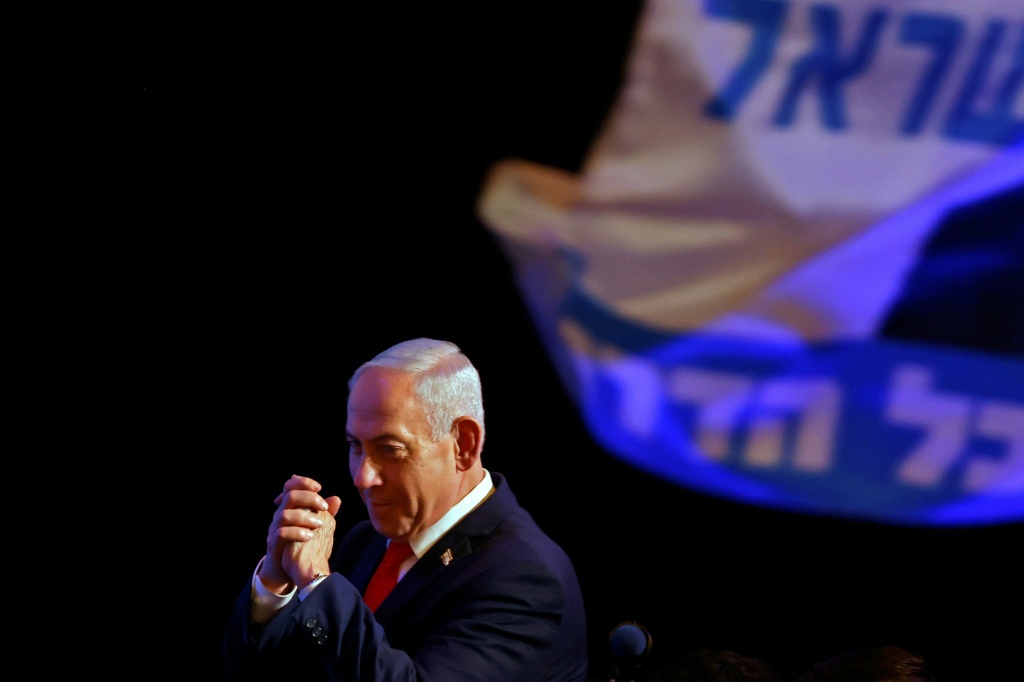 Netanyahu bloc leads after half of Israeli votes counted but no majority