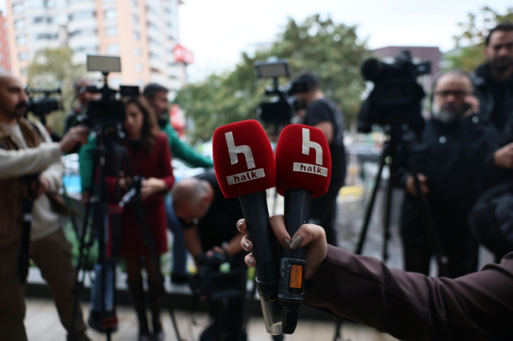 Halk is Turkey's most-watched TV news channel — Adem ALTAN / AFP