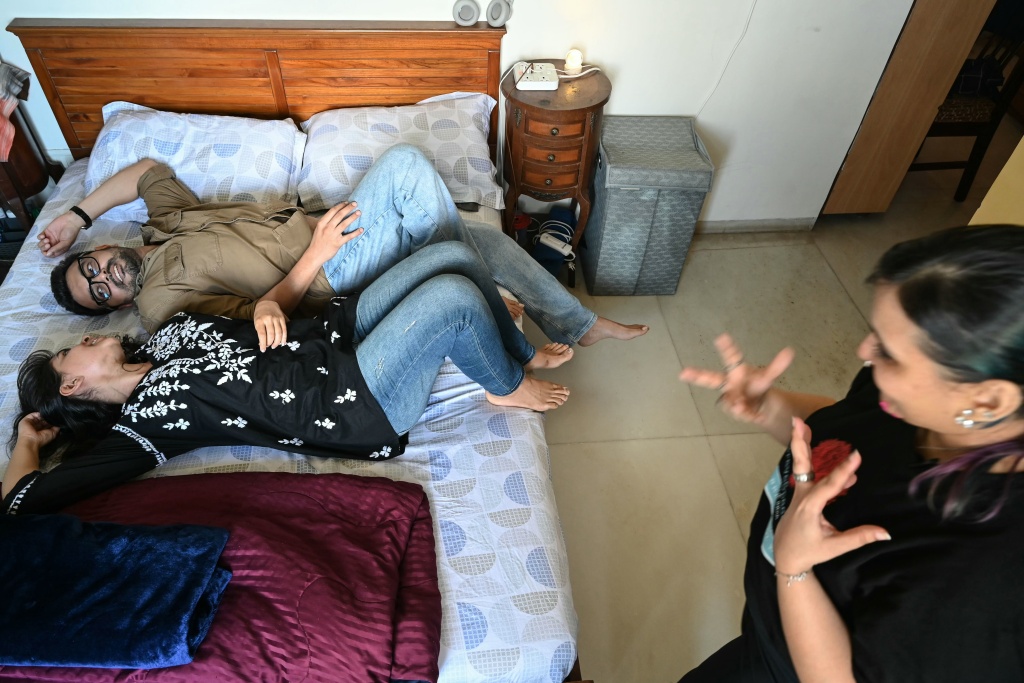 There are no formal guidelines or requirements to hire an intimacy coordinator — Indranil MUKHERJEE / AFP