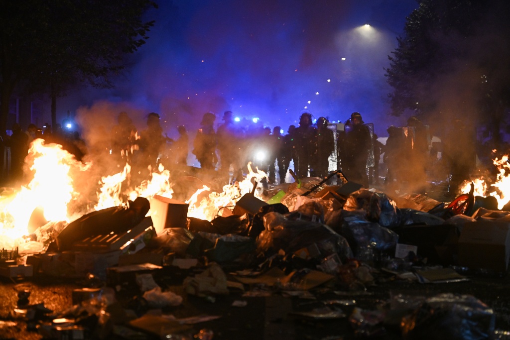 Macron's government has admitted it lost control of last weekend's street violence — Matthieu RONDEL / AFP
