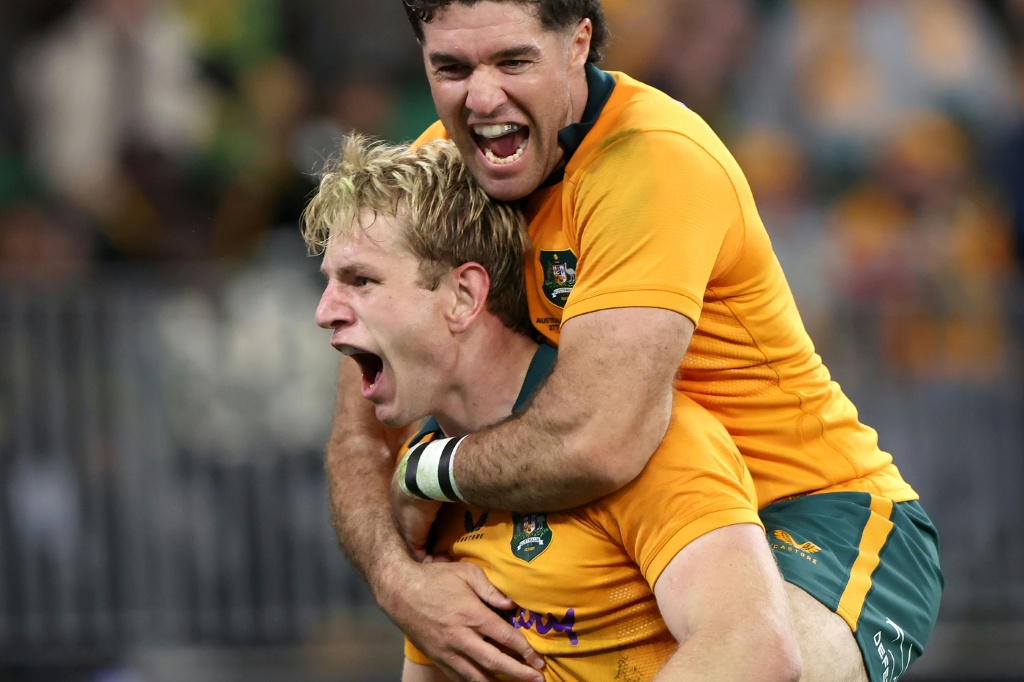 Australia are on a high after beating South Africa in Perth — COLIN MURTY / AFP
