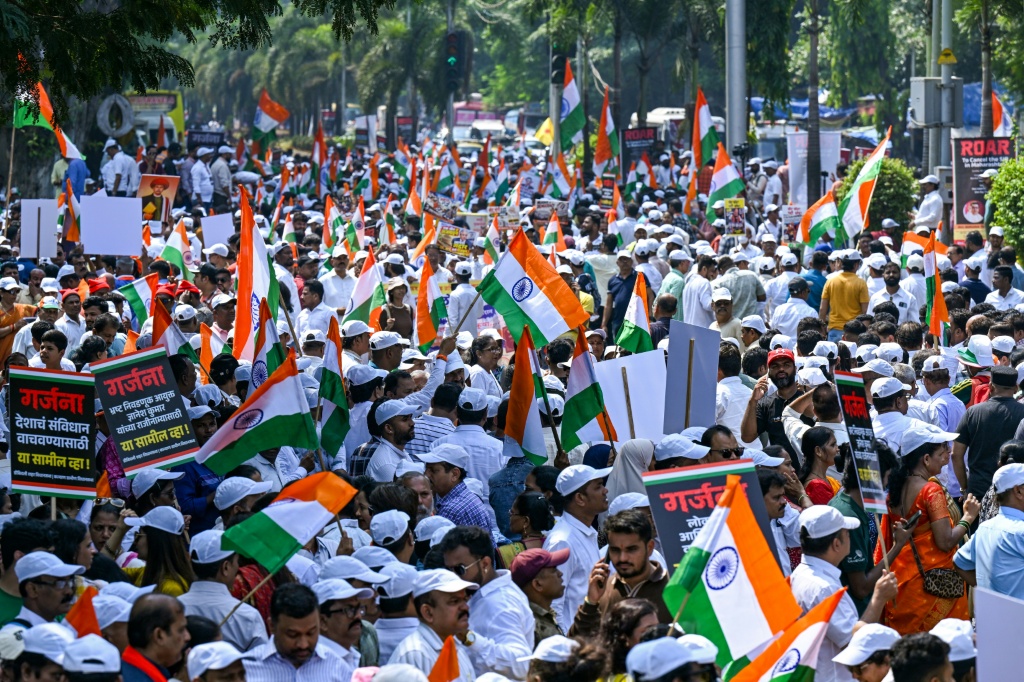 Indians protest election chief ahead of top court hearing