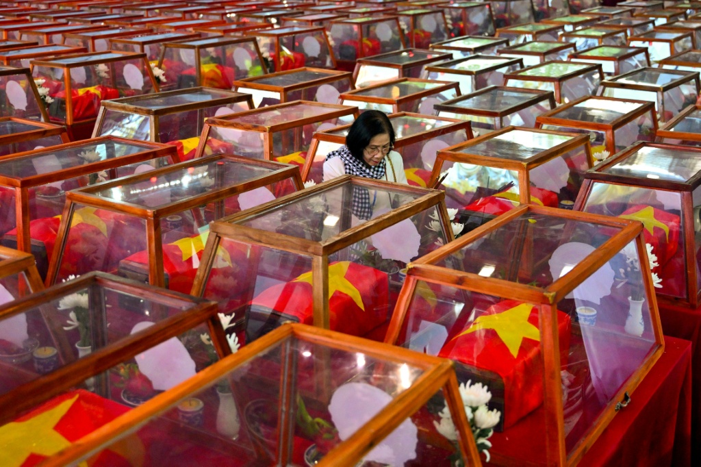 Vietnam mourns 700 war dead in major push to identify missing