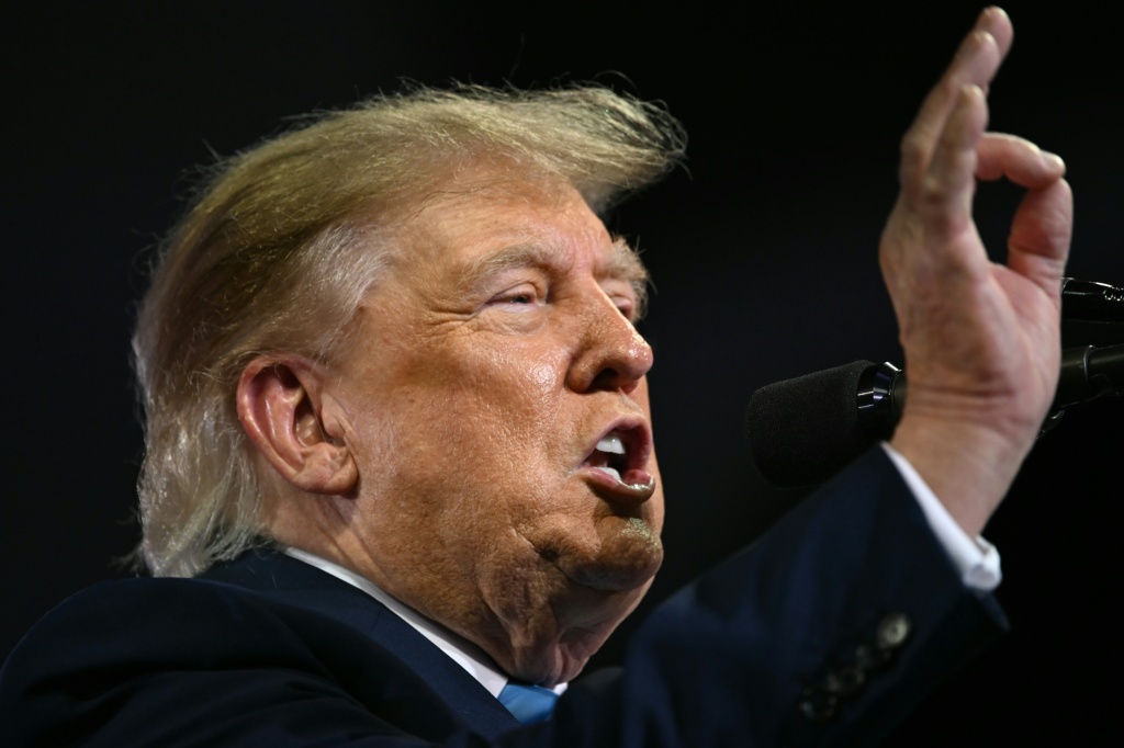 US President Donald Trump accused his Ukrainian counterpart of not wanting to end the war with Russia — Brendan SMIALOWSKI / AFP