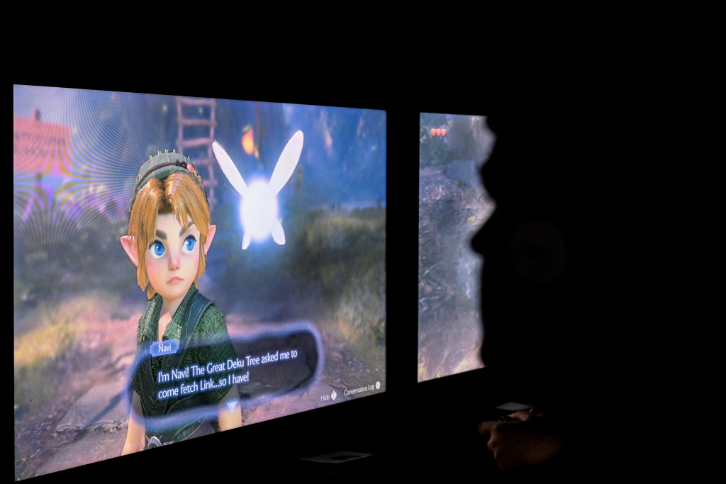 'The Legend of Zelda: Ocarina of Time' is the fifth installment in the saga created in 1986 — Kirill KUDRYAVTSEV / AFP