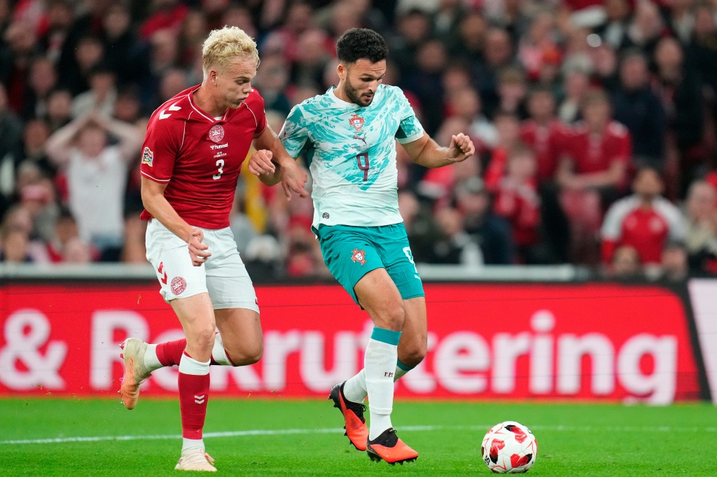 Portugal edge Denmark in Ronaldo's absence
