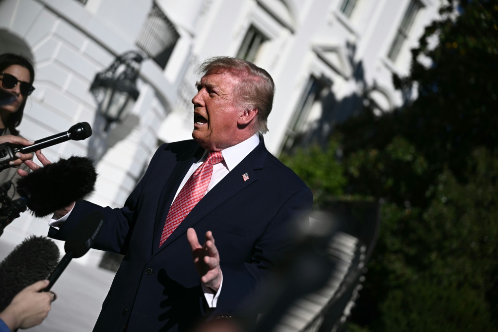 The White House has pushed back against reports of turmoil in US President Donald Trump's team — Brendan SMIALOWSKI / AFP