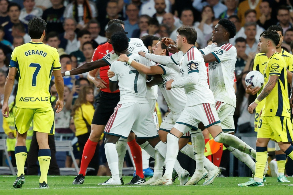 Real Madrid's Vinicius banned for Clasico after red card