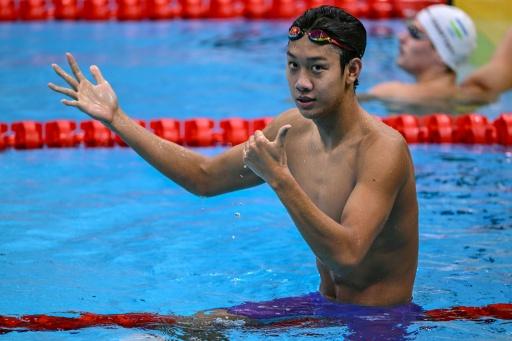 Teen swimmer makes Games history as Thai, Chinese sprinters win gold