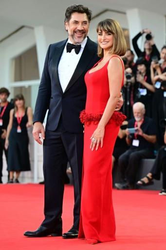 Los actores españoles Javier Bardem y Penélope Cruz en la alfombra roja de la Mostra de Venecia, el 8 de septiembre de 2026 — Stefano Rellandini / AFP