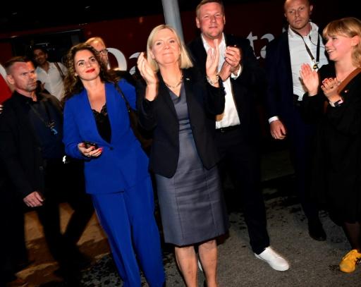 Magdalena Andersson, à Stockholm, le 13 septembre 2026 — Jonas EKSTROMER / AFP