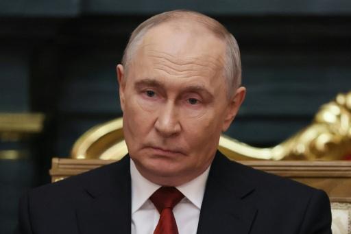 Russian President Vladimir Putin thanked US counterpart Donald Trump for persisting in his efforts to end the war — Mikhail METZEL / AFP