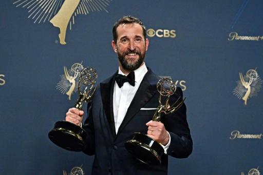 US actor Noah Wyle won an Emmy in 2025 for 'The Pitt," and is a favorite again this time around — Frederic J. Brown / AFP