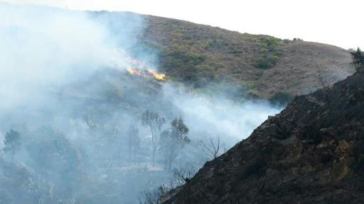 Incêndio ameaça área turística dos Andes colombianos