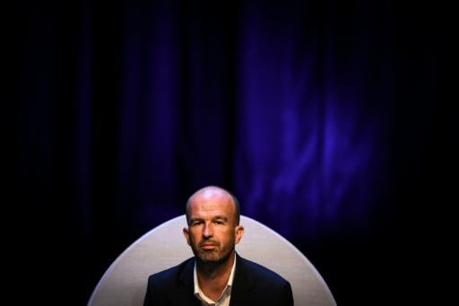Le coordinateur de LFI, Manuel Bompard, le 22 août 2026 à Châteauneuf-sur-Isère, dans la Drôme — OLIVIER CHASSIGNOLE / AFP