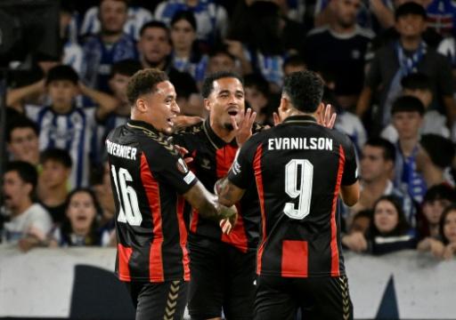 Bournemouth won their first ever European match away at Real Sociedad — ANDER GILLENEA / AFP