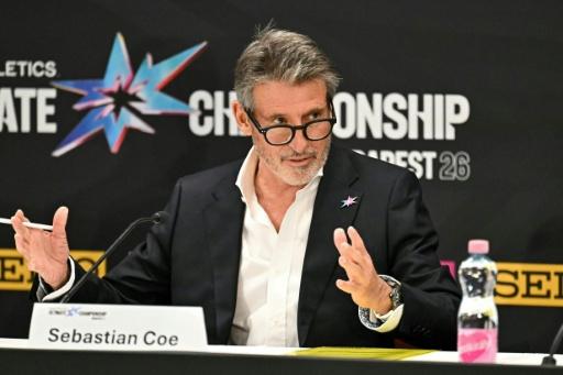 World Athletics president Sebastian Coe said the sport was 'woven into the fabric' of Kenya — Attila KISBENEDEK / AFP