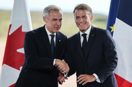The two leaders' meeting comes as both countries  experience strained relations with the United States — Ludovic MARIN / AFP