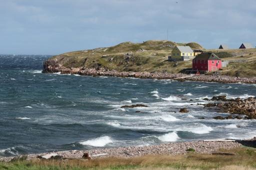 Une vue d'ensemble de la côte de l'île aux Marins, dans l'archipel français de Saint-Pierre-et-Miquelon (Atlantique Nord), le 19 septembre 2026 — Ludovic MARIN / AFP