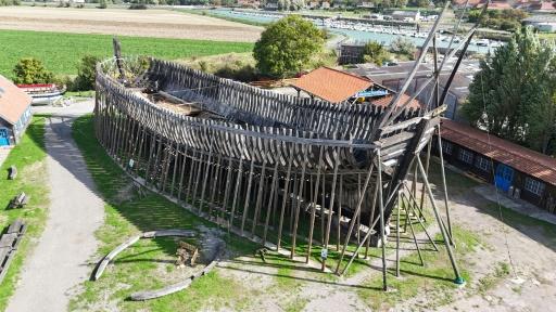 "Complètement fou": un navire de guerre de Louis XIV en chantier dans le Nord