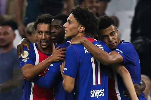 Ligue 1: même moyen, le Paris SG trop fort pour l'OM