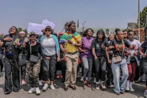 Nine women have been found murdered in the Kempton Park district east of Johannesburg since July — MZINGENKOSI SIBANDA / AFP