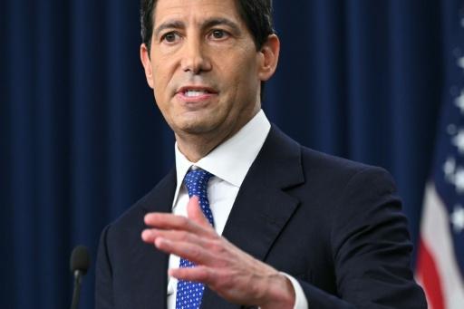 Le président de la Fed Kevin Warsh lors de la conférence de presse à Washington, le 16 septembre 2026. — SAUL LOEB / AFP