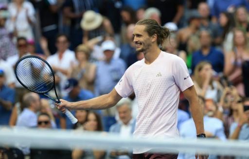 L'Allemand Alexander Zverev, le 11 septembre 2026 à l'US Open, à New York — TIMOTHY A. CLARY / AFP