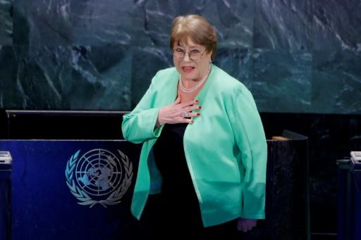 Chile's Bachelet quits race to be next UN chief