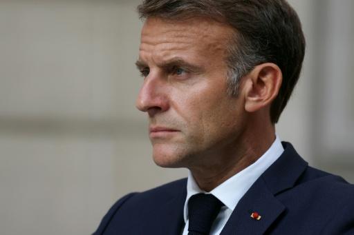 Le président de la République Emmanuel Macron à Paris le 18 septembre 2026 — Thomas SAMSON / AFP