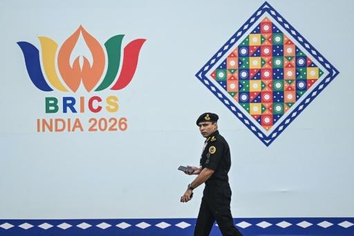 Leaders from China, Iran and Russia are among those gathering for the 18th BRICS Summit in New Delhi — Arun SANKAR / AFP