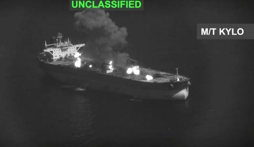 Toma de pantalla del 5 de septiembre de 2026 de un video divulgado por el ejército estadounidense, según el cual muestra ataques que destruyeron petroleros iraníes — Handout / AFP