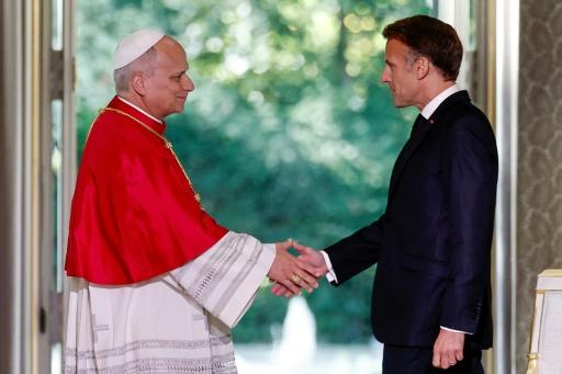 Leo is on the first official papal visit to France in 18 years — Benoit Tessier / AFP
