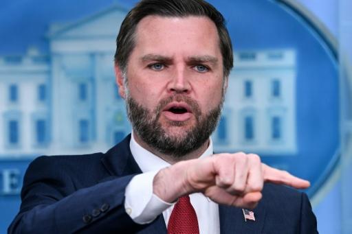 Le vice-président américain, JD Vance, le 3 septembre 2026 à Washington — Brendan SMIALOWSKI / AFP