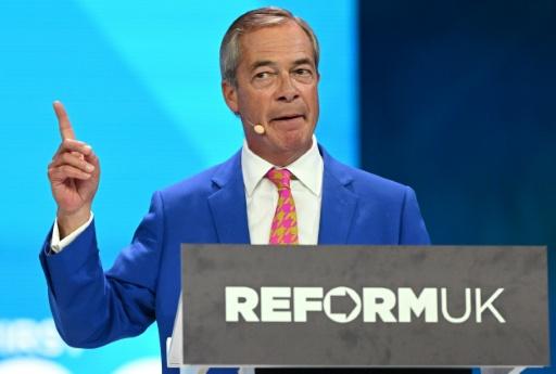 Reform UK Leader Nigel Farage dismissed the latest revelations over funding as 'entrapment' — Oli SCARFF / AFP
