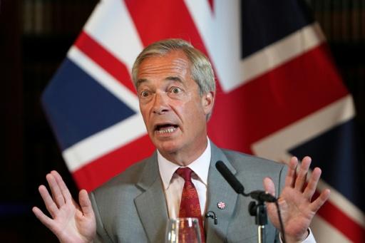 Farage has been seeking to regain the momentum that saw Reform chalk up significant success at May local elections — CARLOS JASSO / AFP