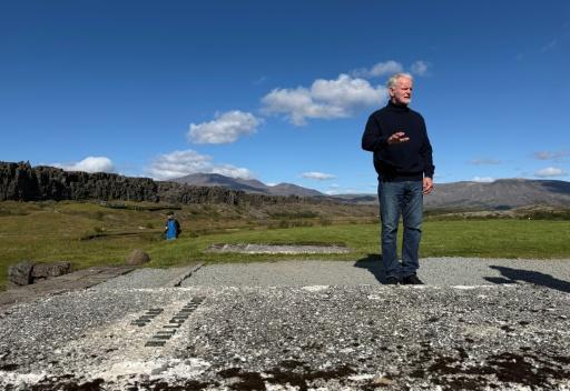 Kari Stefansson is keen to have the remains taken out and tested to see if they really are the poet's — Jonathan KLEIN / AFP